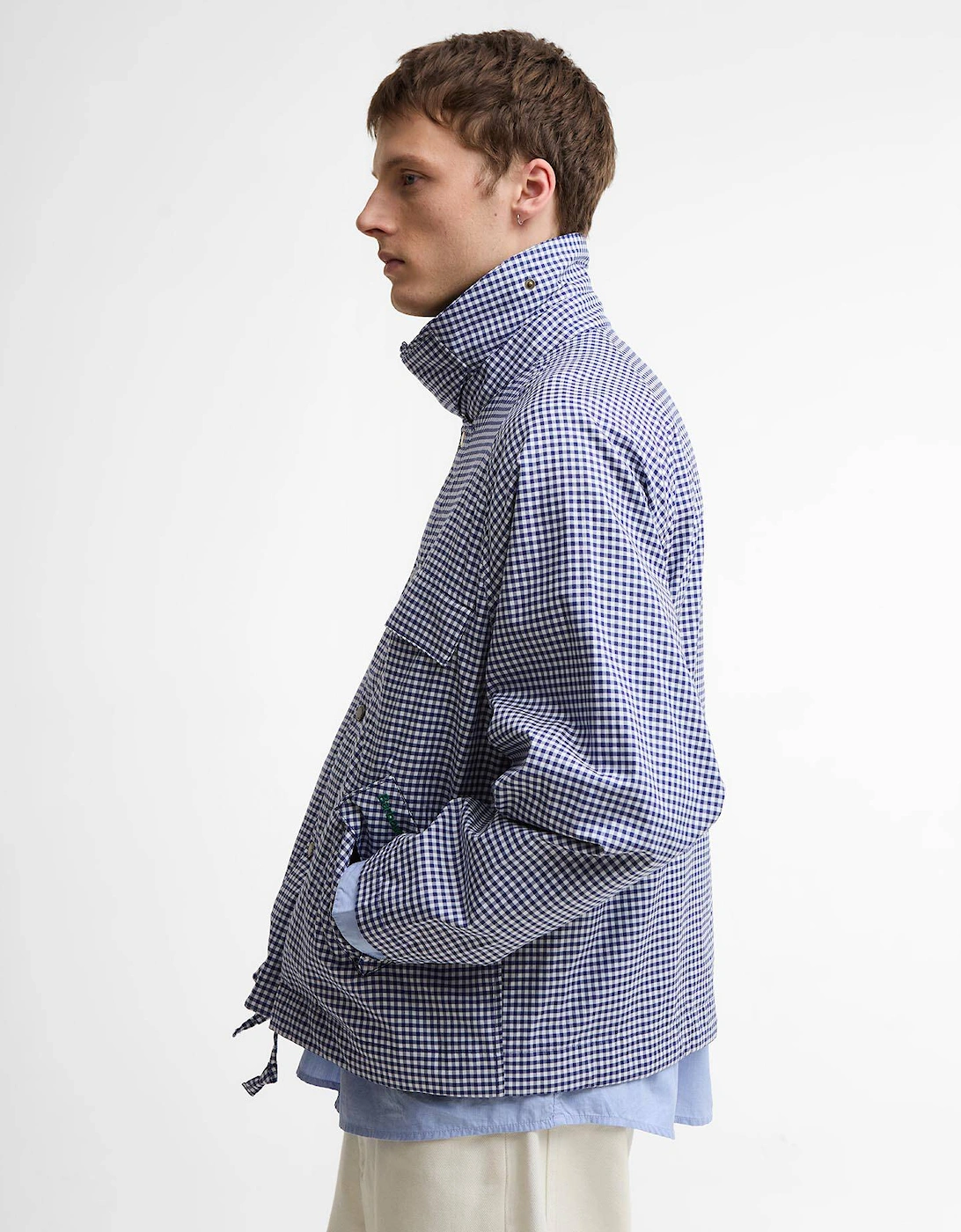 Paul Smith Loves Barbour Transport Casual Jacket - Navy/White