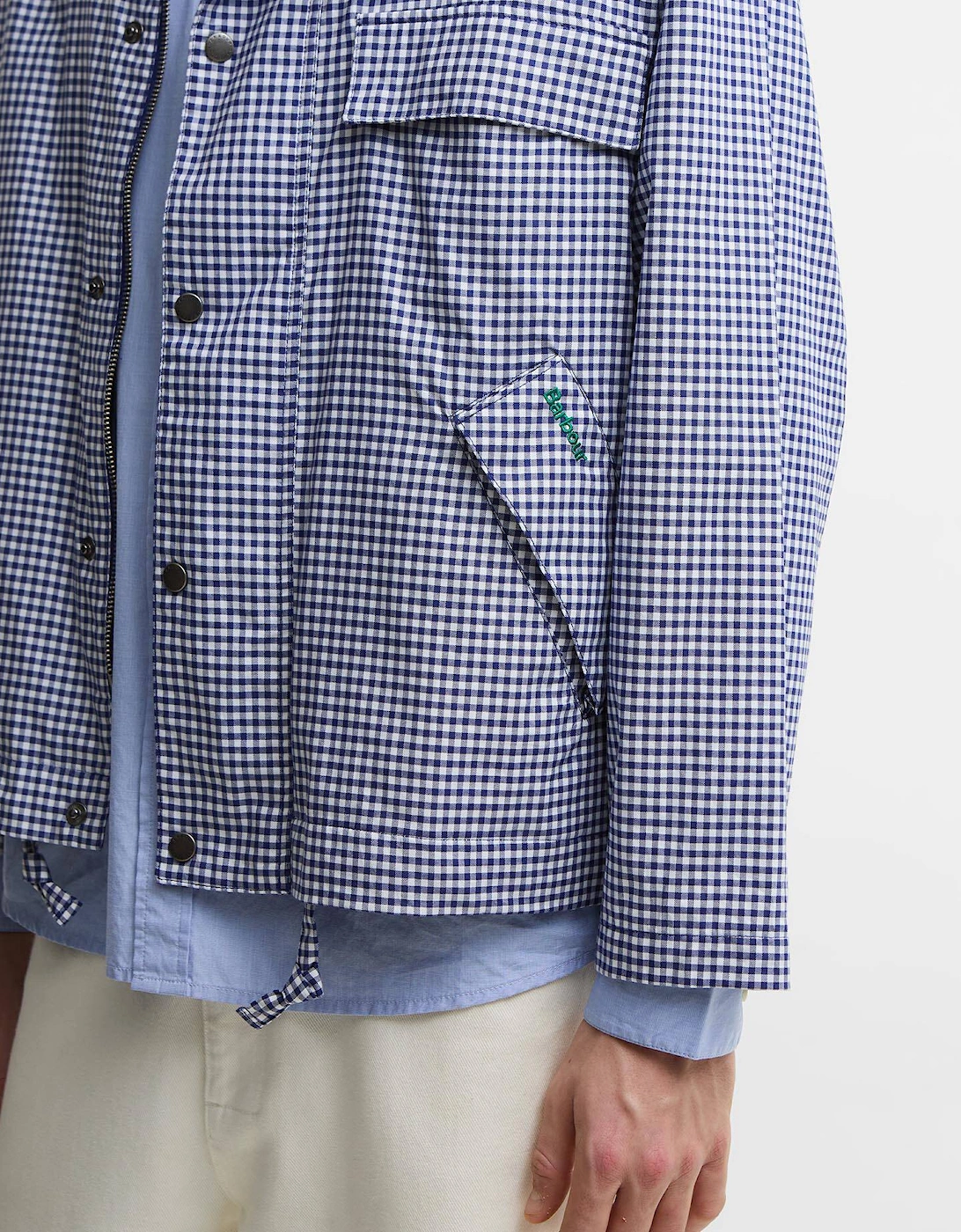 Paul Smith Loves Barbour Transport Casual Jacket - Navy/White