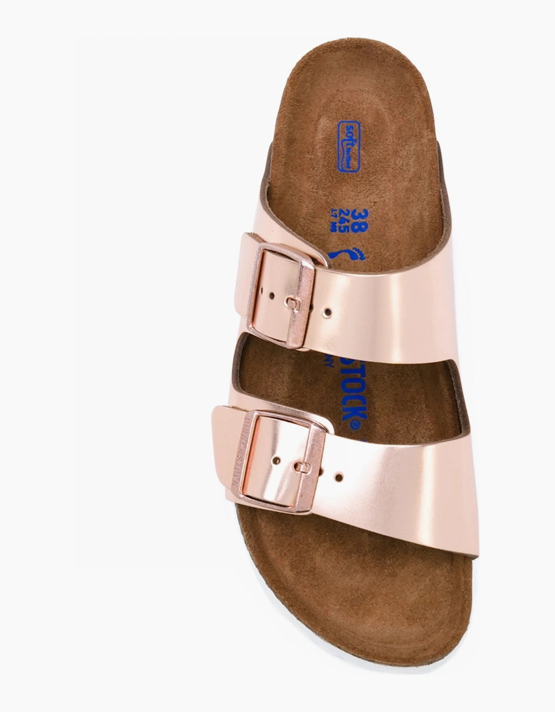 Womens Arizona Natural Leather Rose Gold