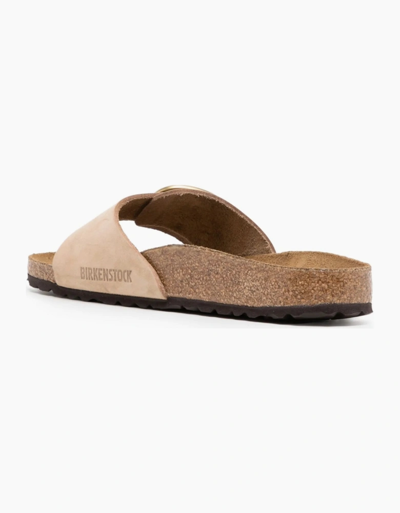 Women Madrid Big Buckle Nubuck Leather