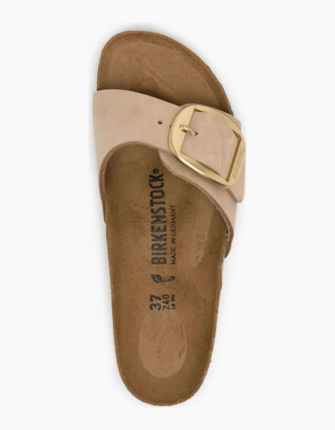 Women Madrid Big Buckle Nubuck Leather