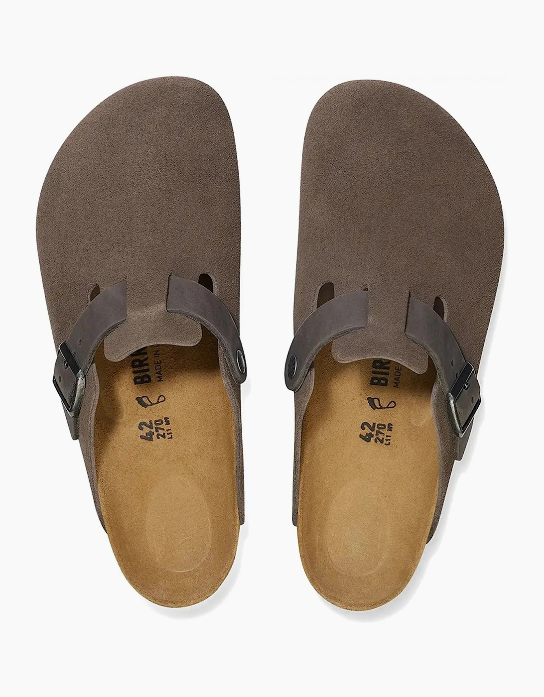 Boston Mixed Leather Brown