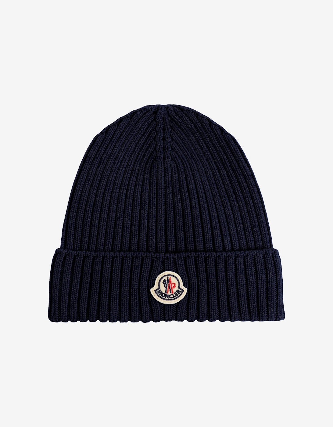 Moncler Enfant Boys Wool Knit Beanie Hat in Navy, 7 of 6