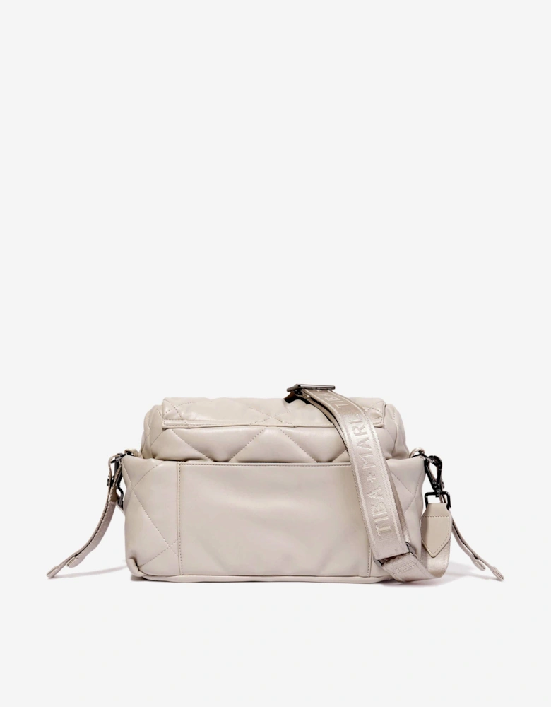 Baby Nova Eco Compact Quilted Changing Bag in Beige (33cm)