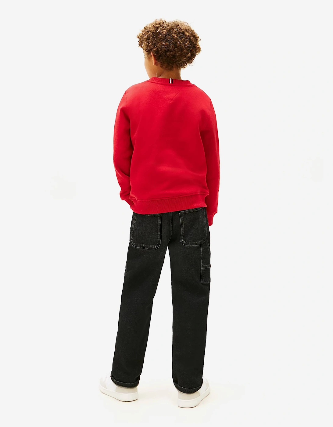 Kids Heritage Flag Sweatshirt in Red