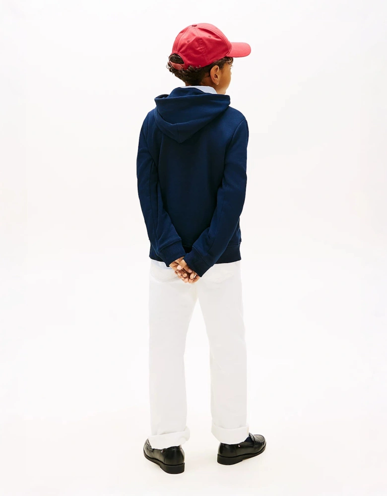 Kids Heritage Flag Hoodie in Navy