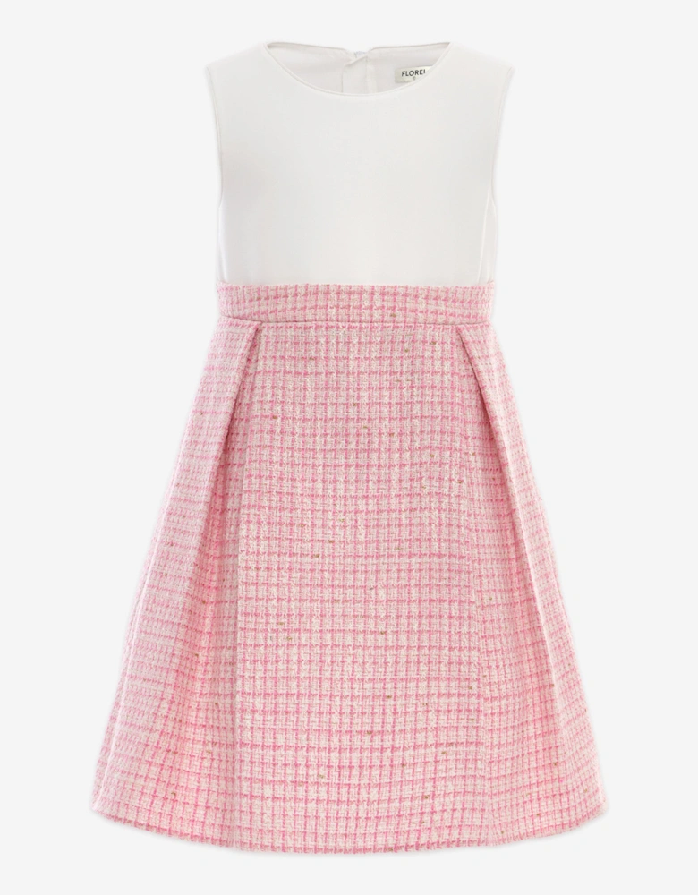 Girls Jacket and Skirt Set in Pink