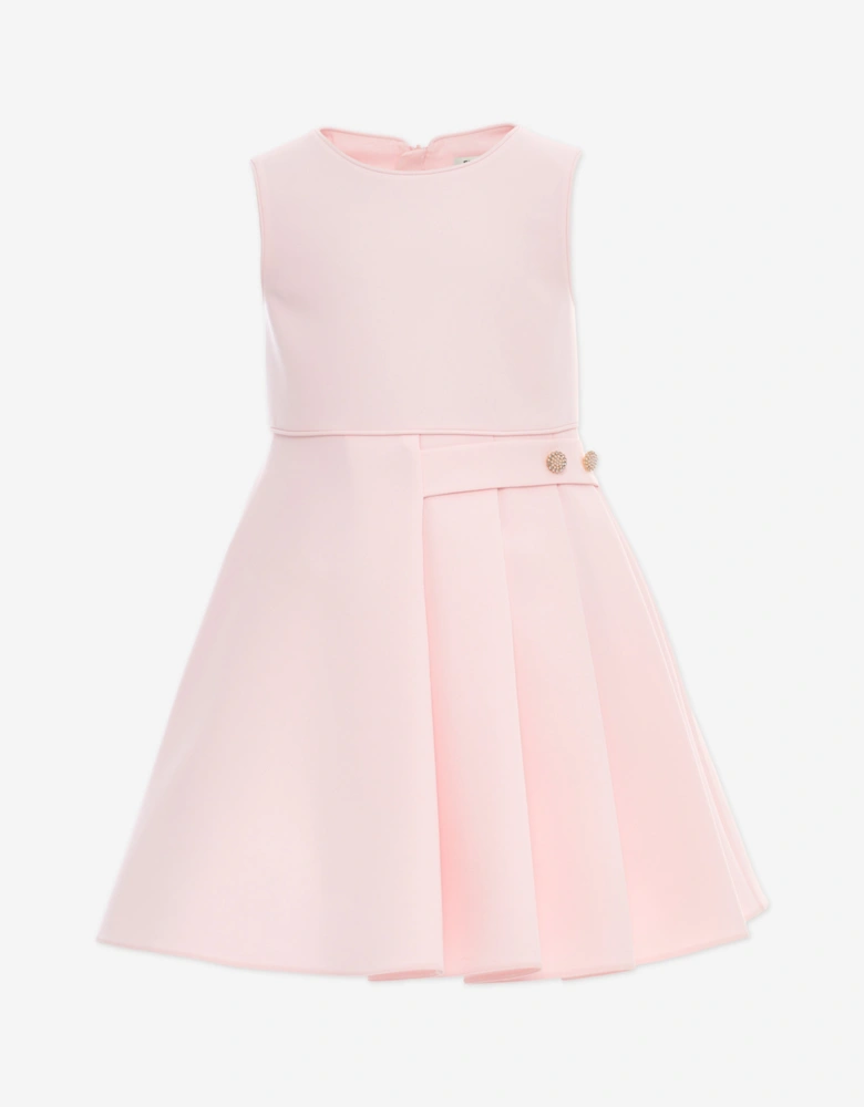 Girls Dress and Jacket Set in Pink