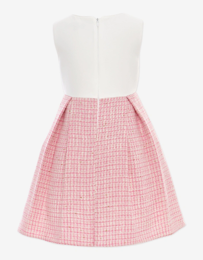 Girls Jacket and Skirt Set in Pink