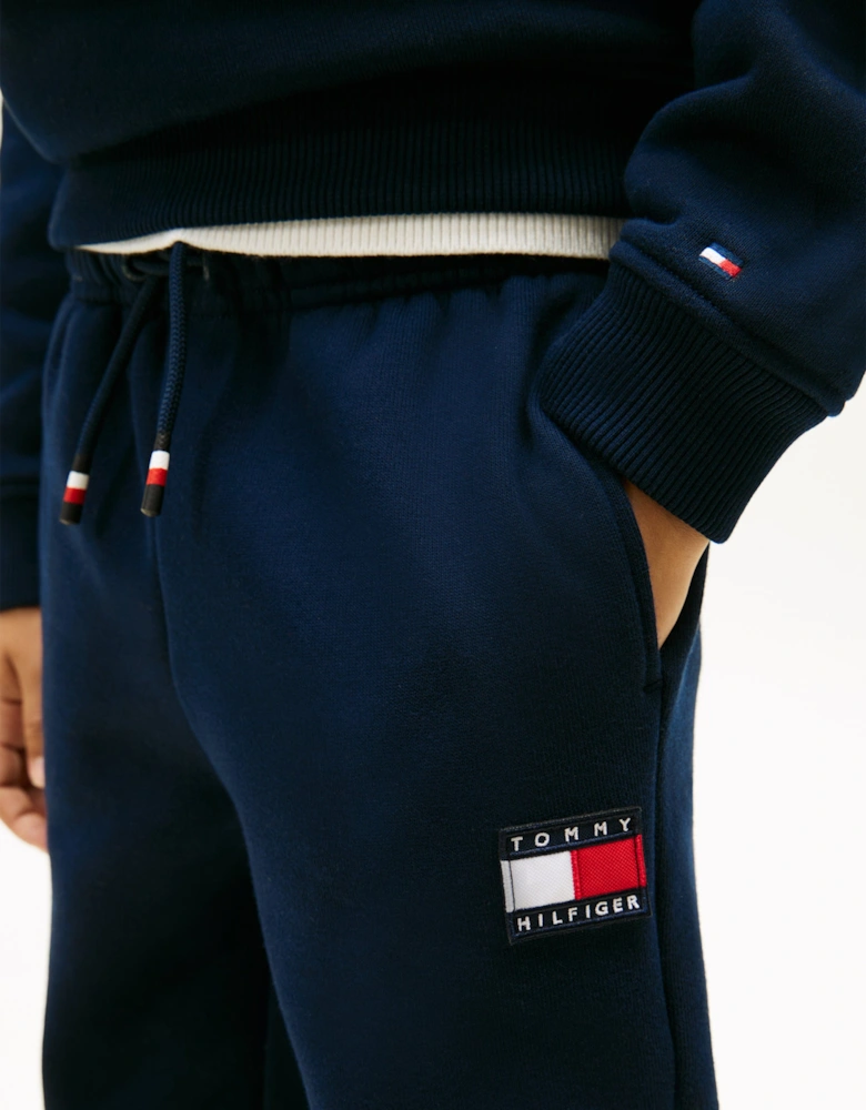 Kids Heritage Flag Tracksuit in Navy
