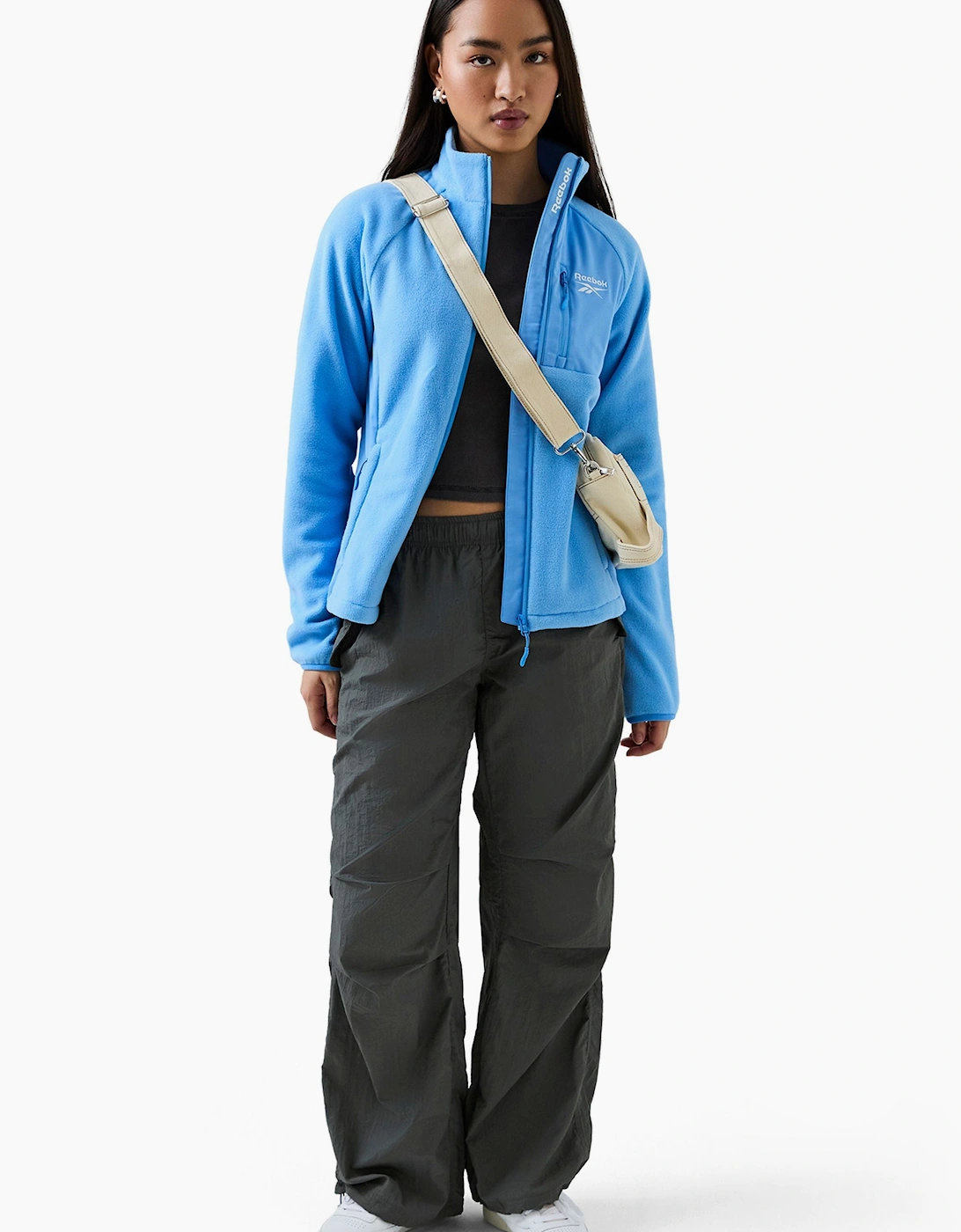 Peverell Fleece - Peri Blue