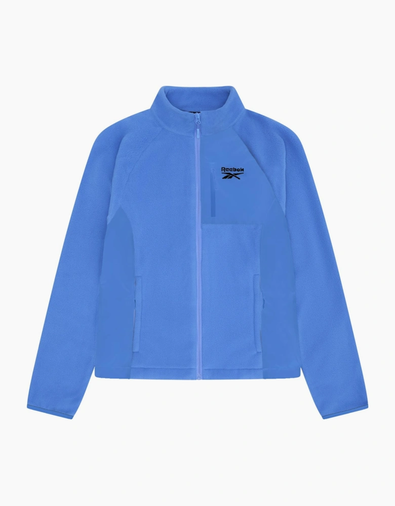 Peverell Fleece - Peri Blue