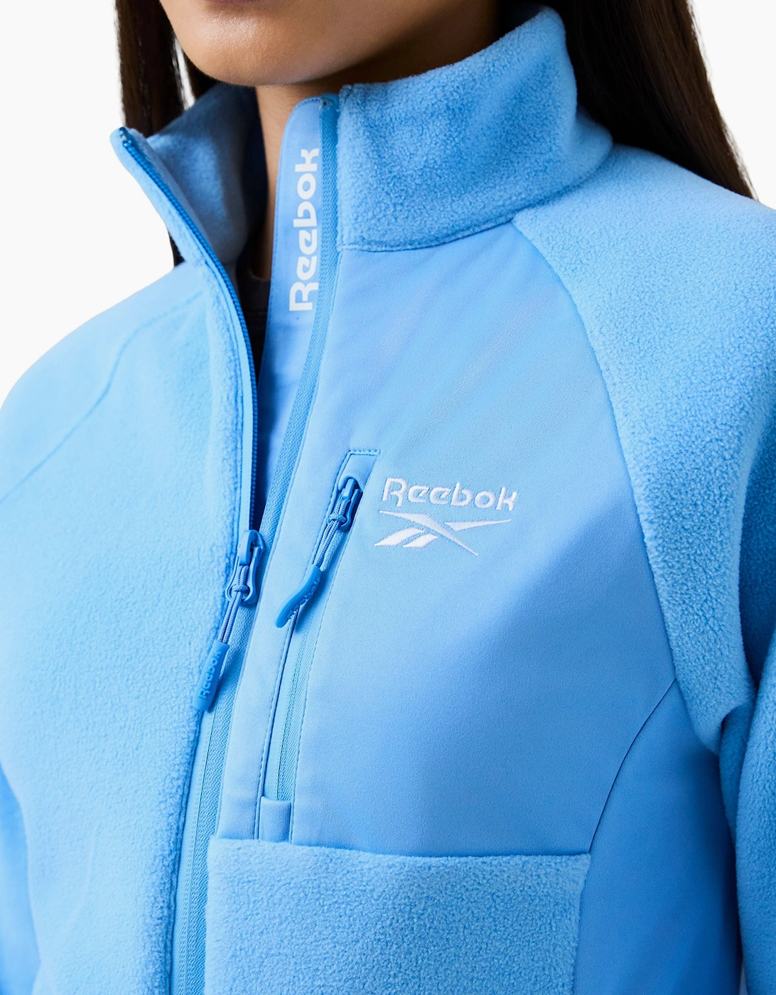 Peverell Fleece - Peri Blue