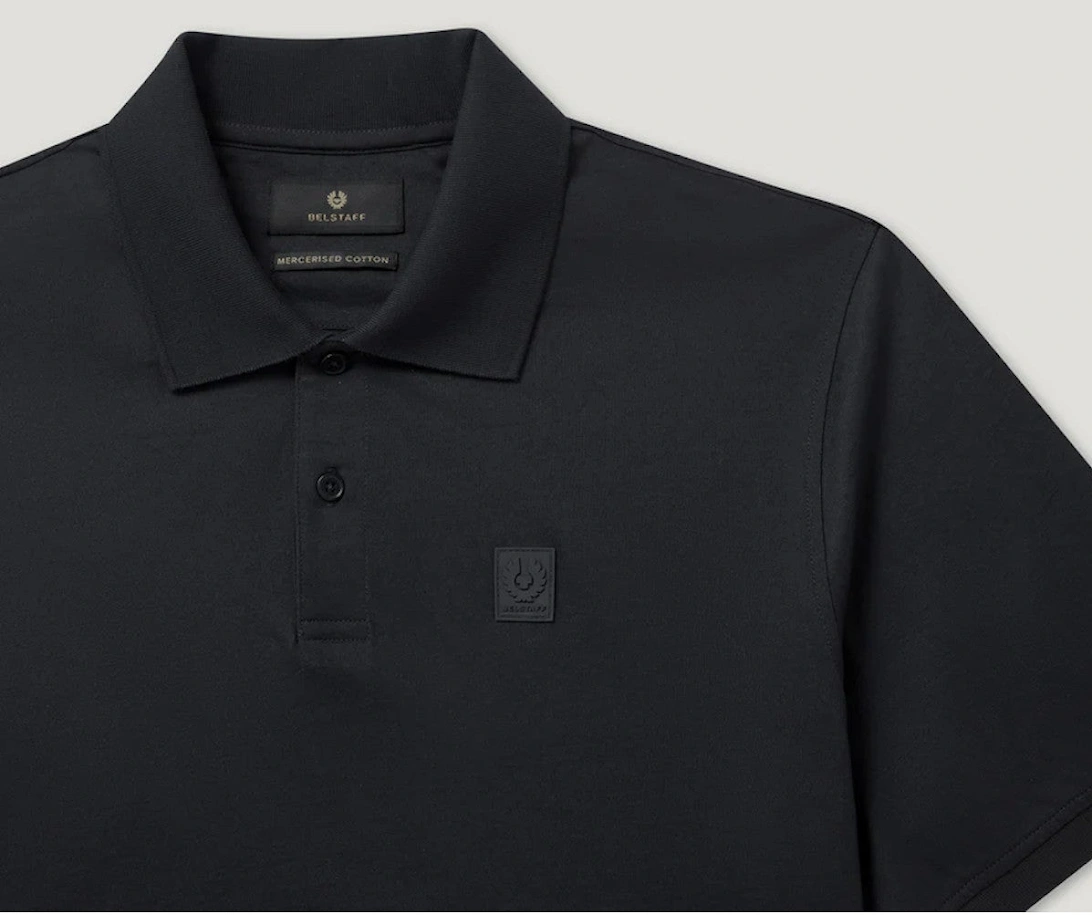 Steel Polo Shirt Dark Ink