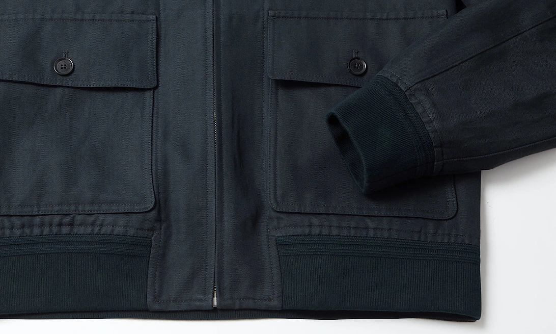 Helston Jacket Dark Ink