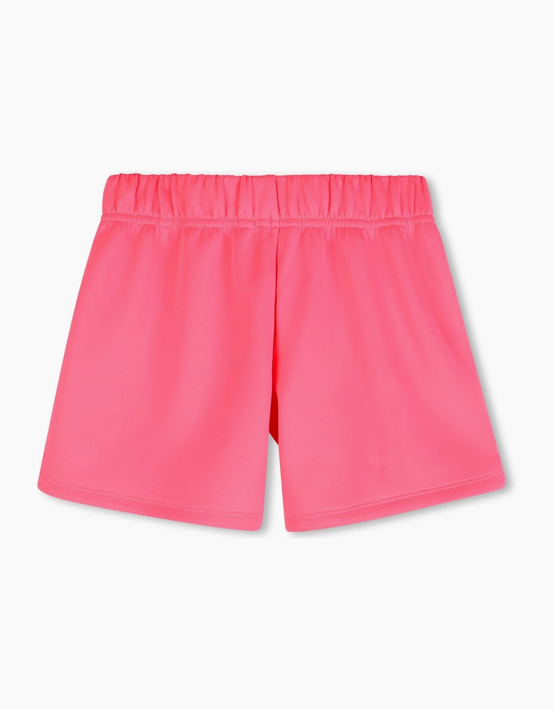 Girls Fuchsia Pink Scuba Shorts