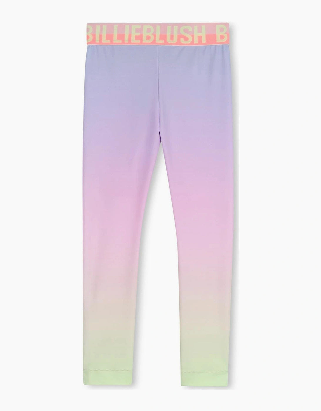 Girls Multicoloured Ombré Active Leggings, 4 of 3