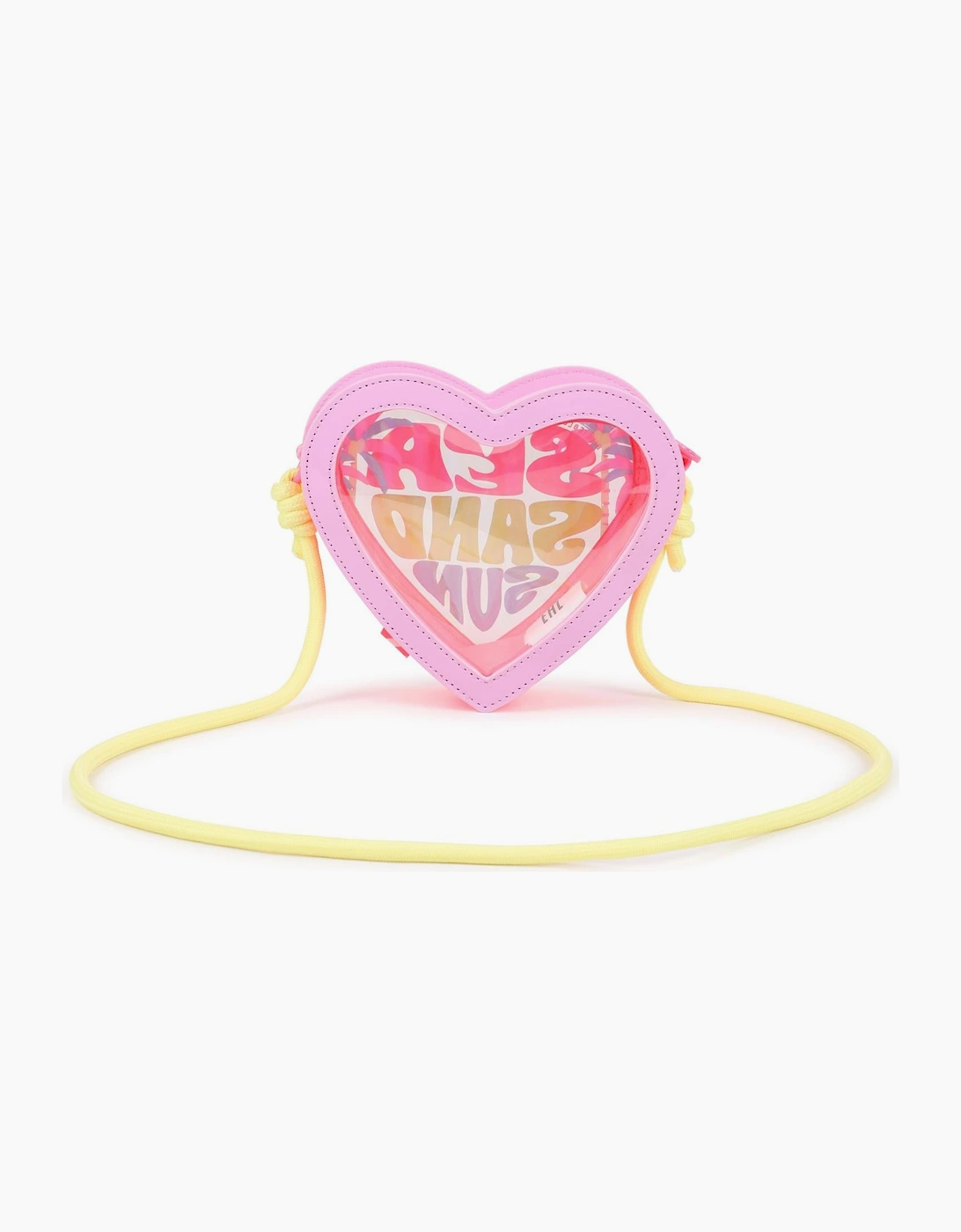 Girls Lilac Heart Cross Body Bag