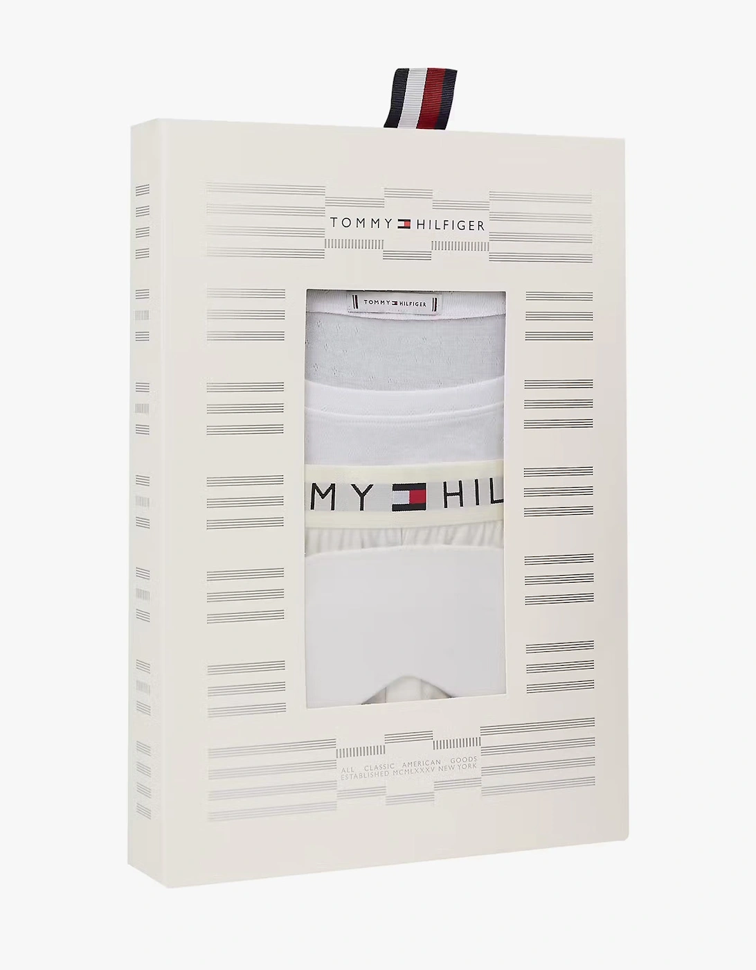 Tommy Hilfiger GIFT LS TEE PANTS SE Womens Pyjama Set Ecru
