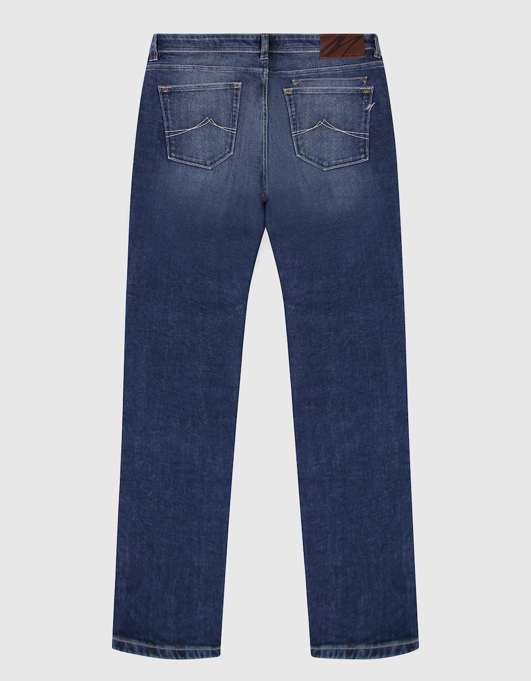 Marengo Straight Denim Jean - Mid Blue