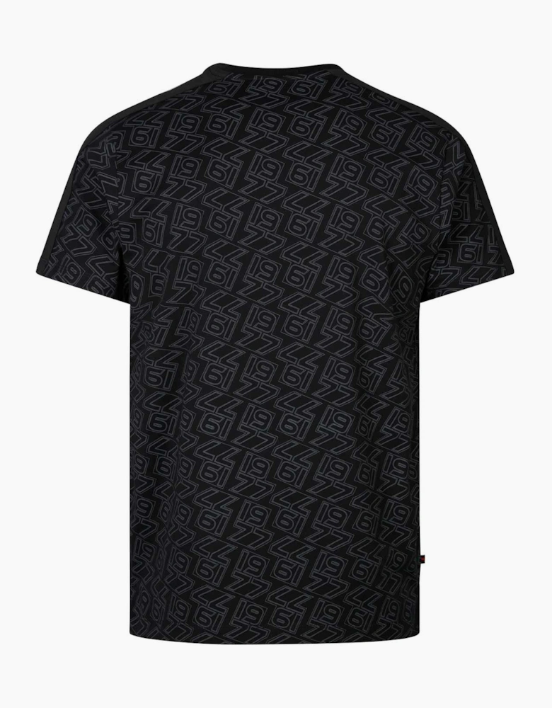 LUKE1977 Rossi Over Print T-Shirt - Black