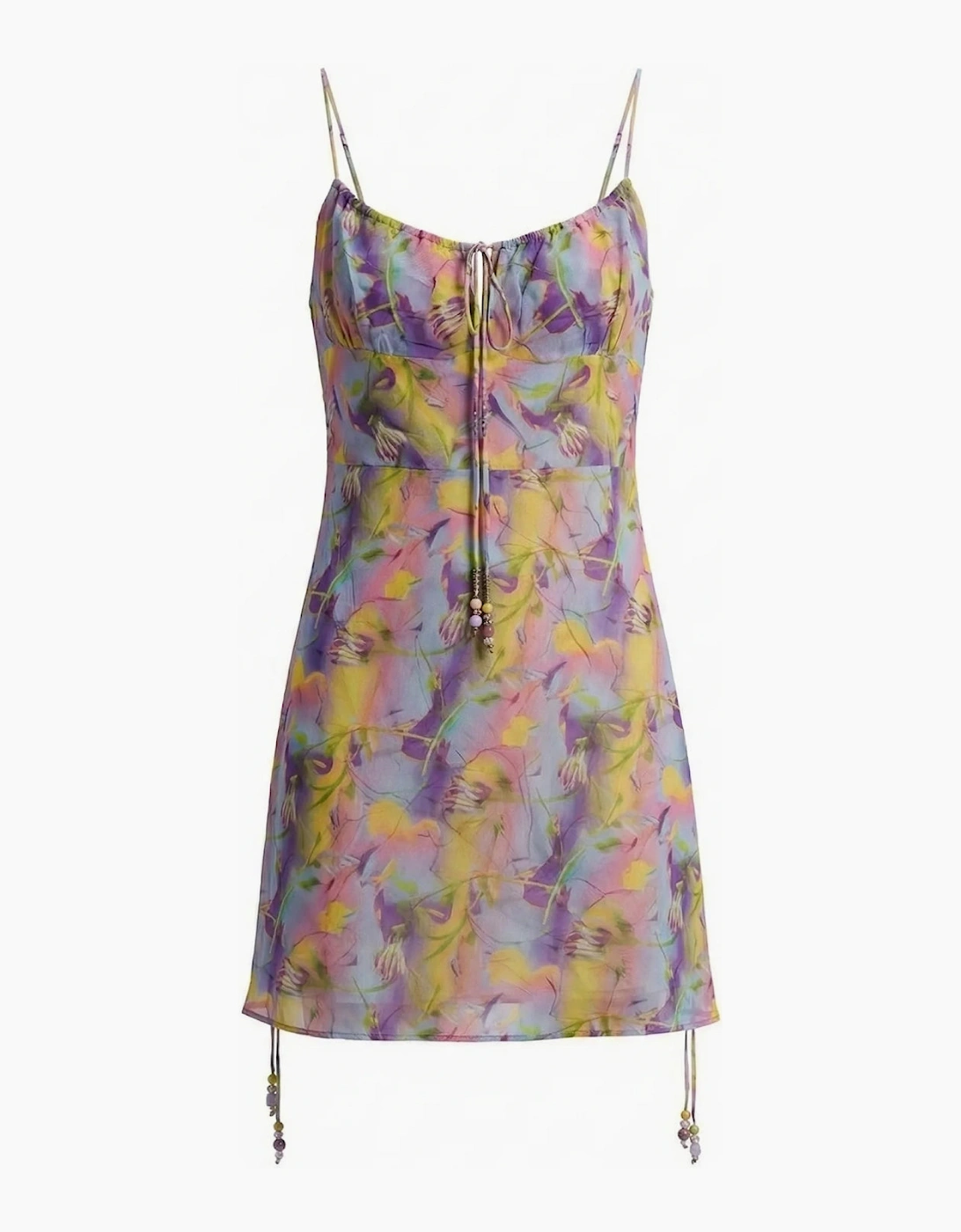 Tropical Blossom Mini Dress