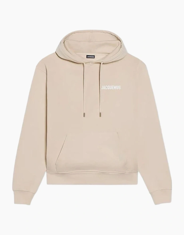 Jacquemus Le Sweatshirt Hoodie in Beige
