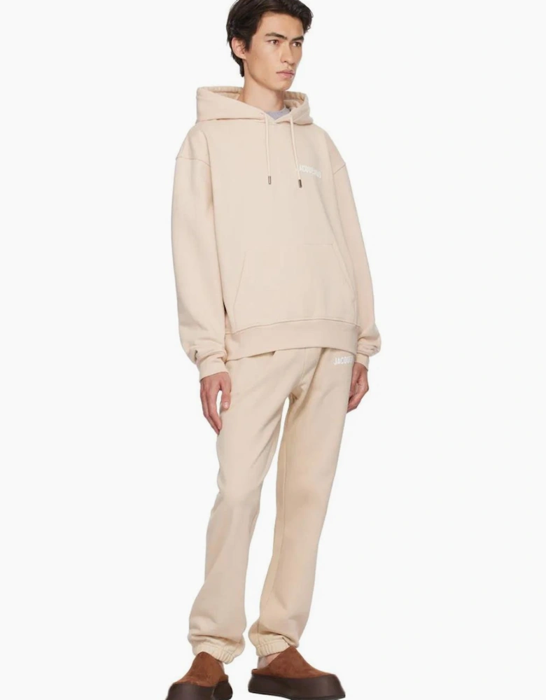 Jacquemus Le Sweatshirt Hoodie in Beige