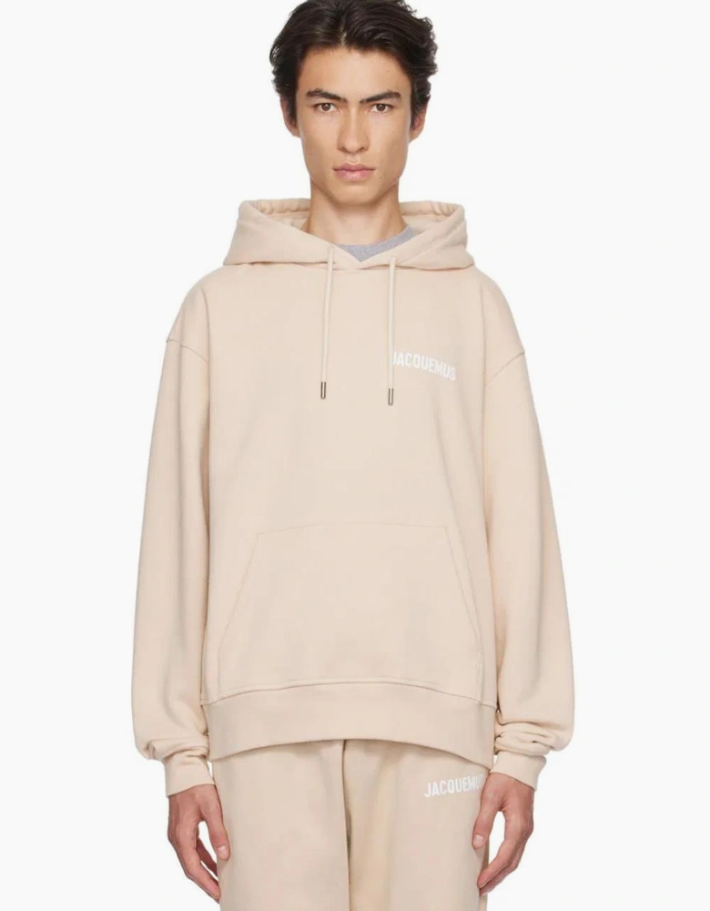 Jacquemus Le Sweatshirt Hoodie in Beige