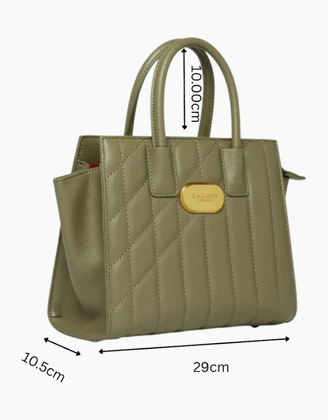 Mini Demi Tote Bag in Green