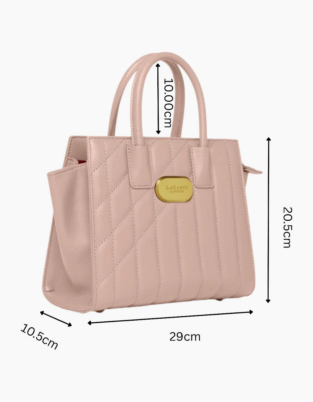 Mini Demi Tote Bag in Pink