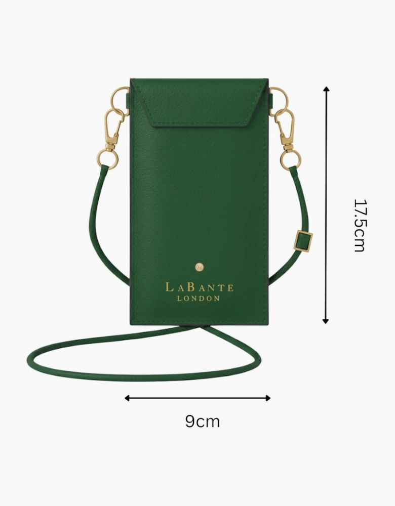 Cancun Green Plant Based Phone & Card Crossbody (Pre-Order For delivery 20th April 2026)