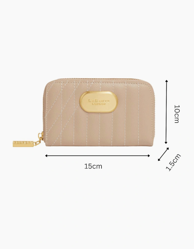 Kenia Wallet in Beige