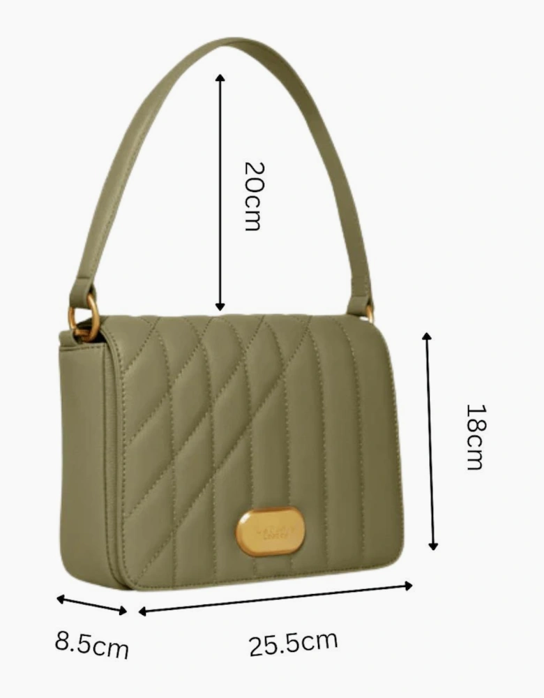 Iris Shoulder Bag in Green