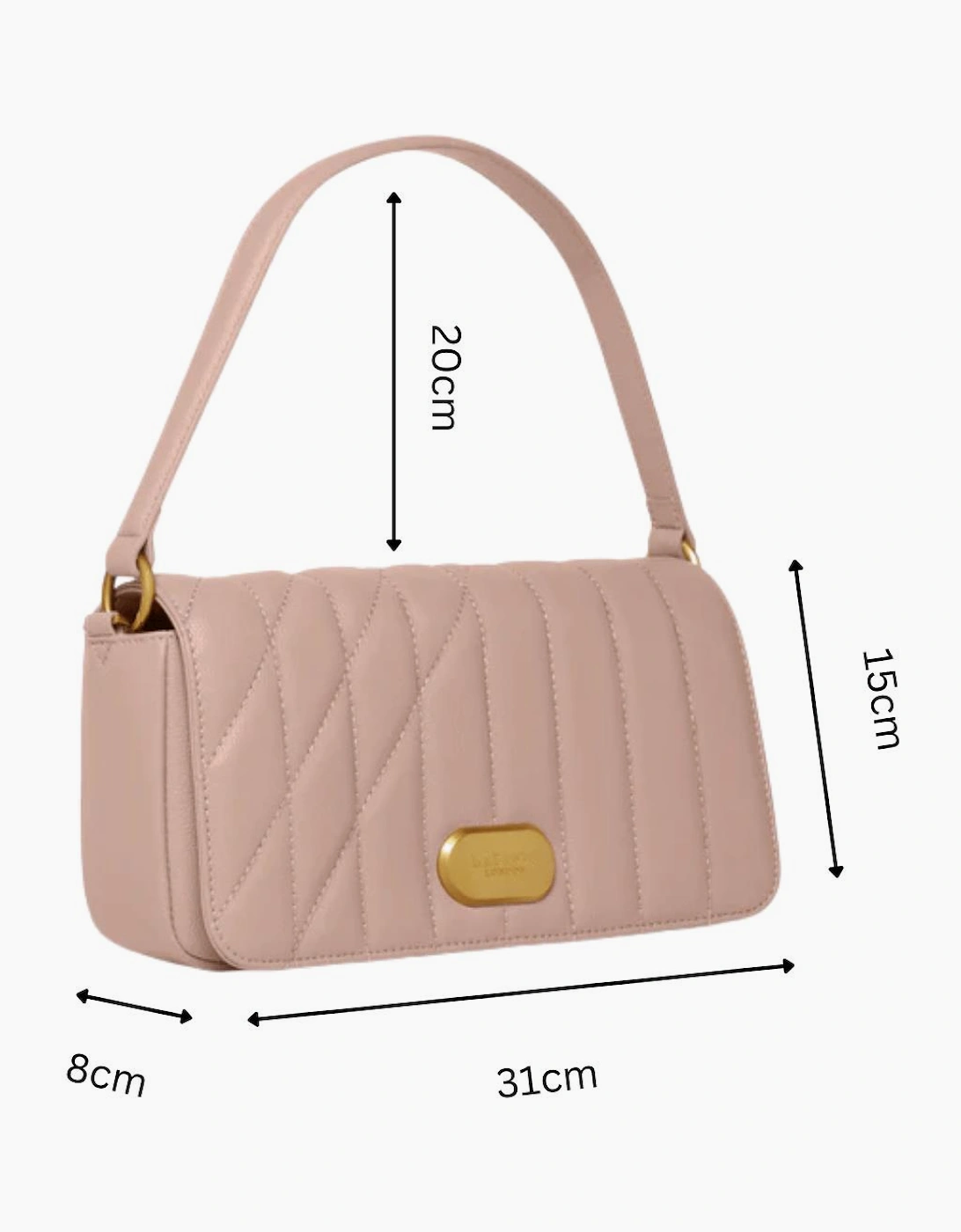 Aurora Crossbody Bag in Pink