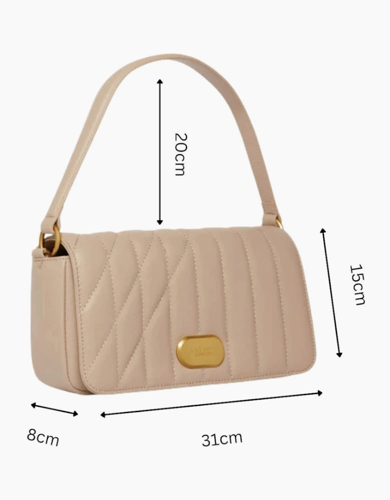 Aurora Crossbody Bag in Beige