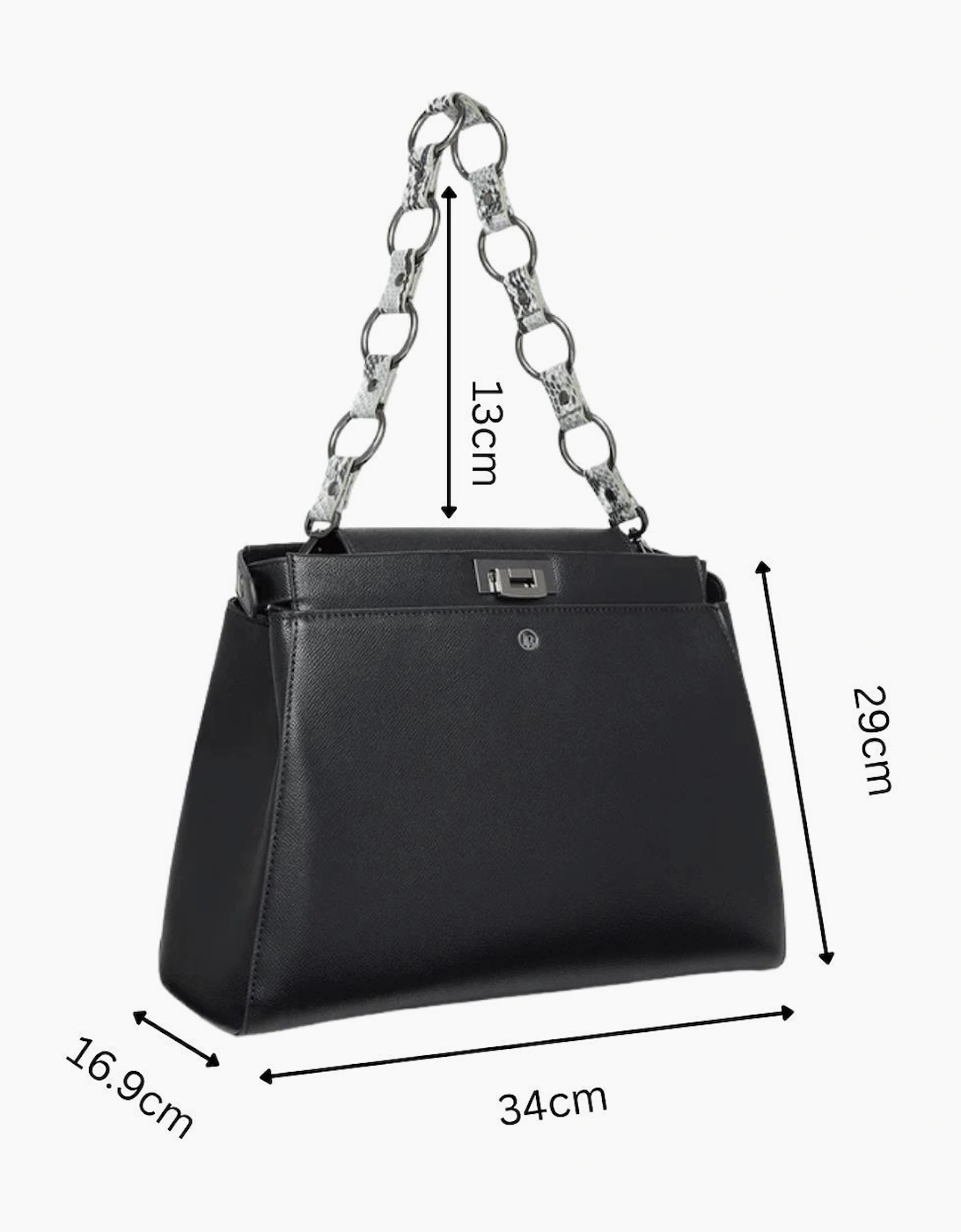 Elm Shoulder Bag in Black