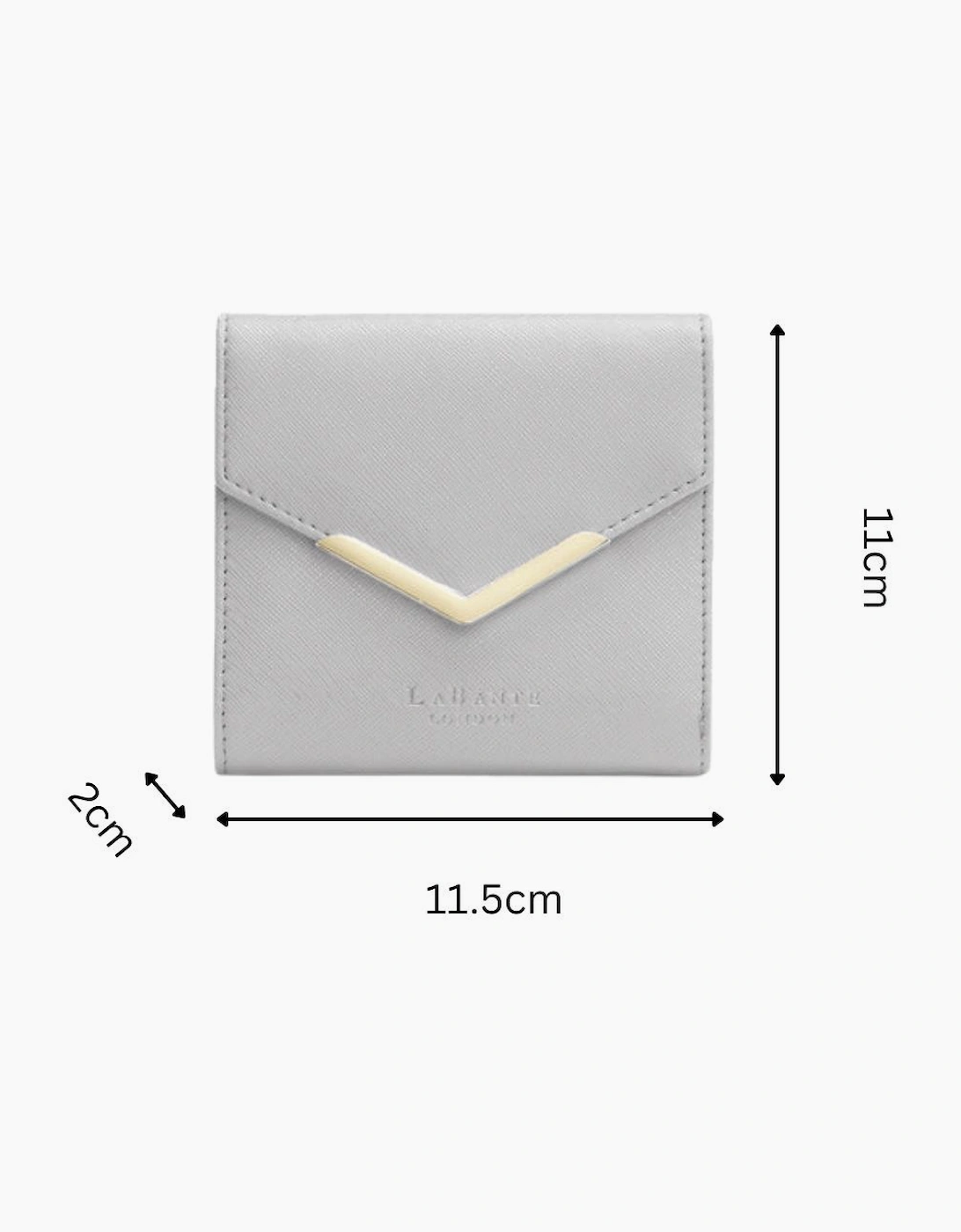 Diana Silver Bifold Wallet