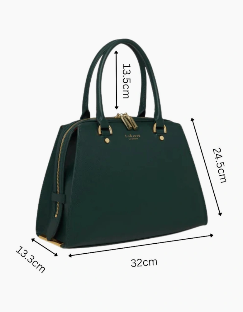 Magnolia Green Vegan Small Bowling Bag