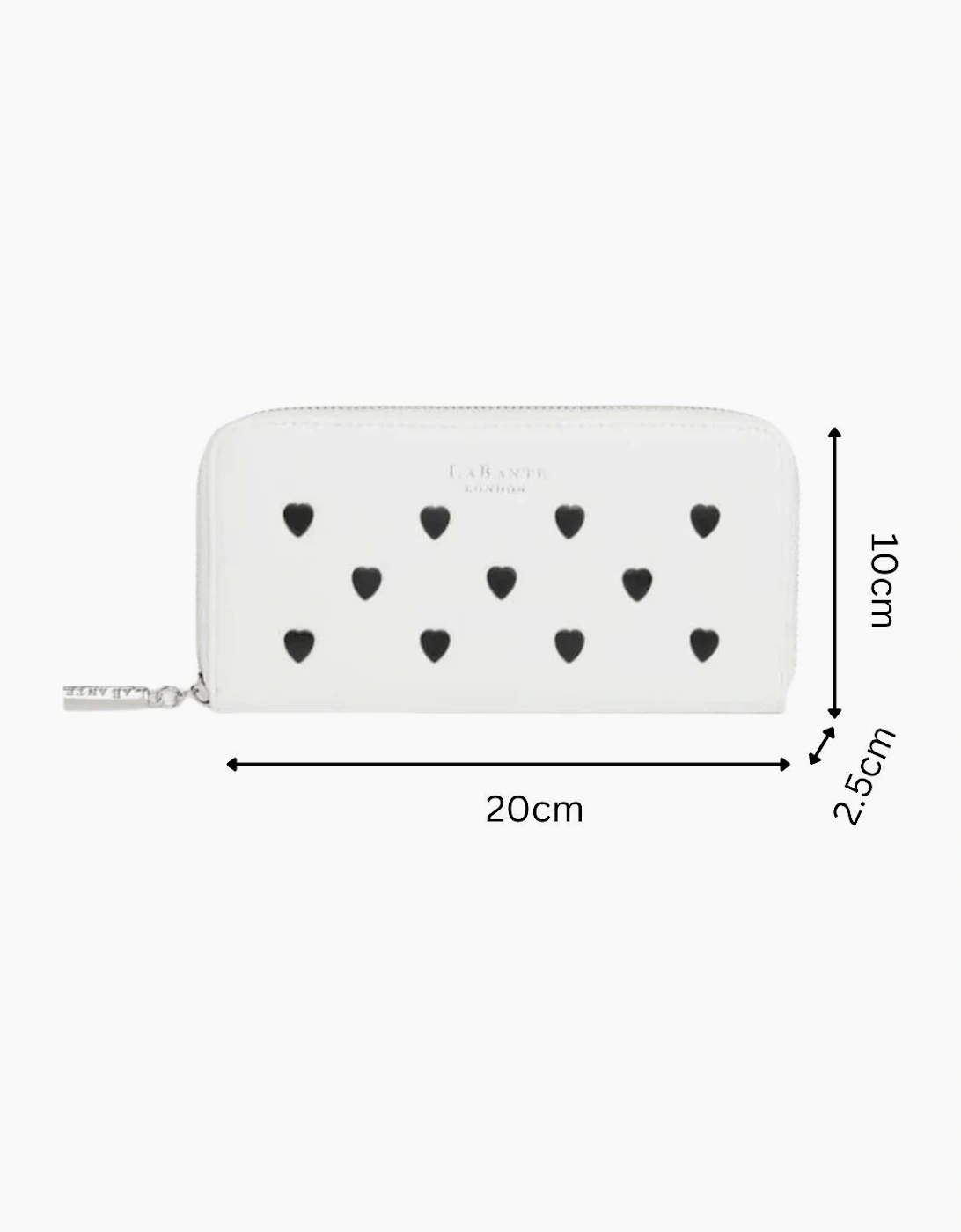 Robin White Vegan Wallet