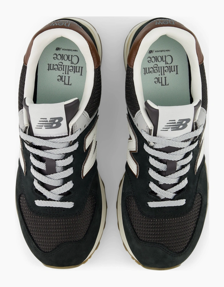 TRAINER BROWN/DARK SILVER