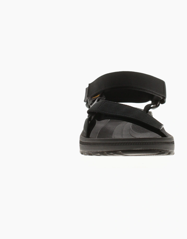 Mens Walking Sandals Winsted Touch Fastening black UK Size