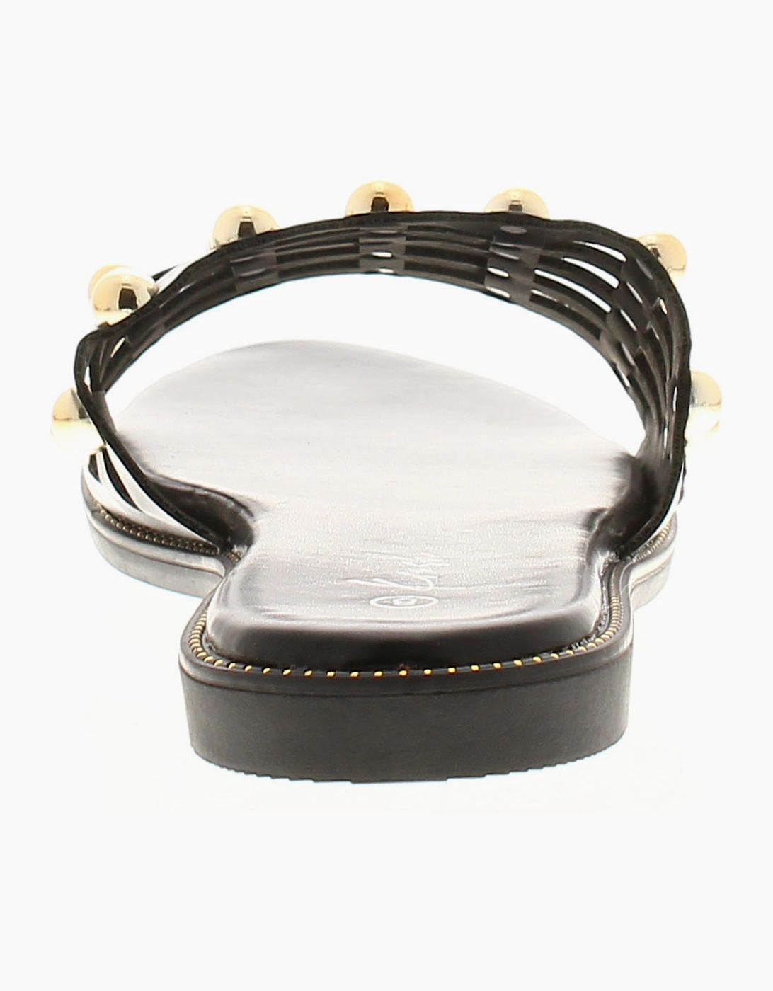 Womens Flat Sandals Coop Slip On black UK Size