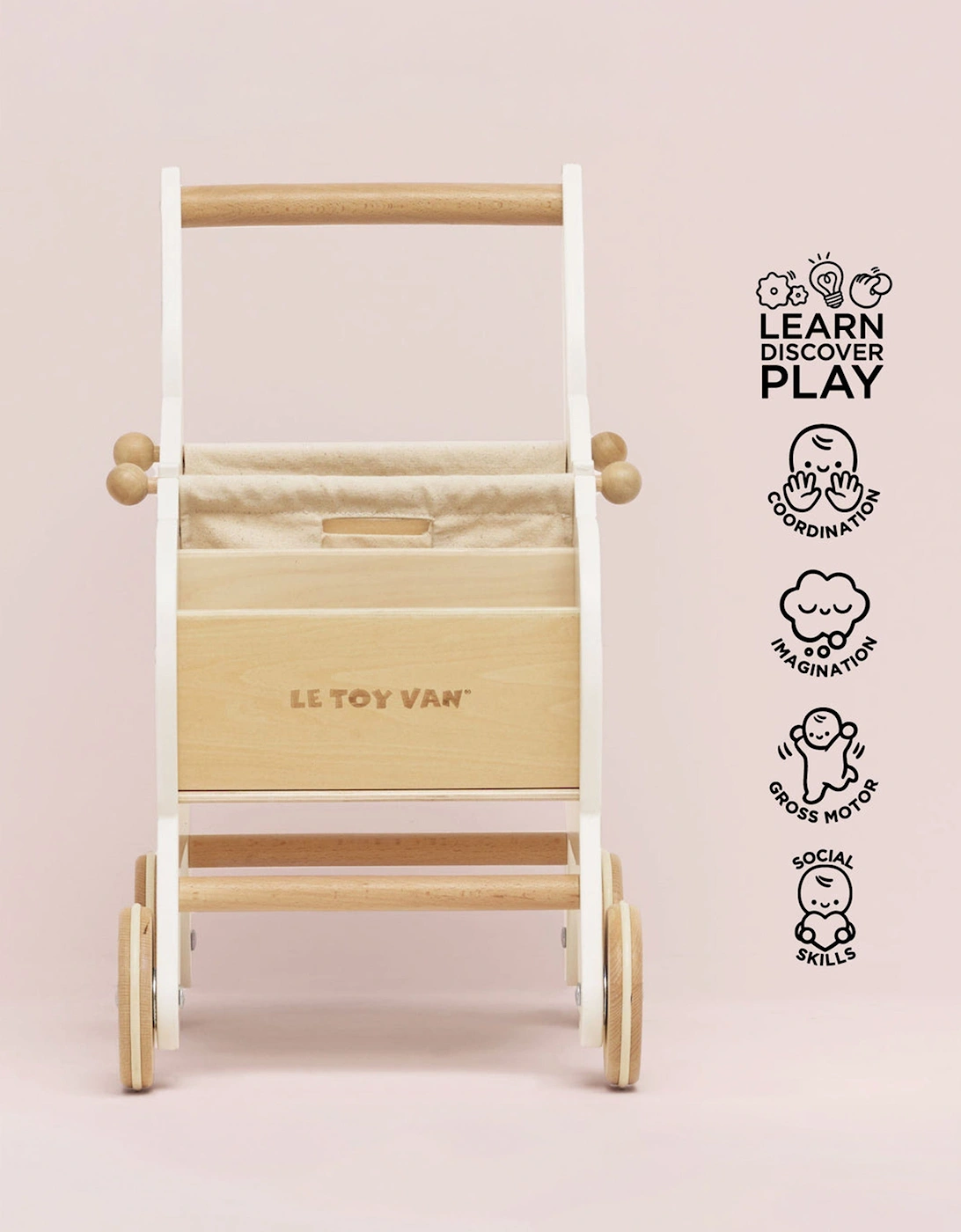 Shopping Grocery Trolley & Bag (41 x 29 x 55cm)