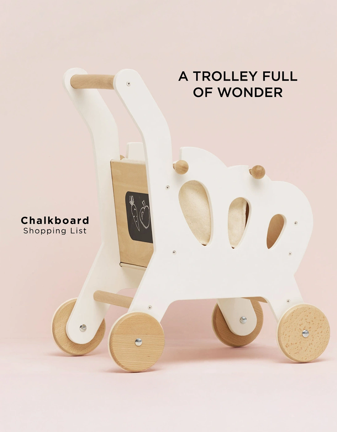 Shopping Grocery Trolley & Bag (41 x 29 x 55cm)