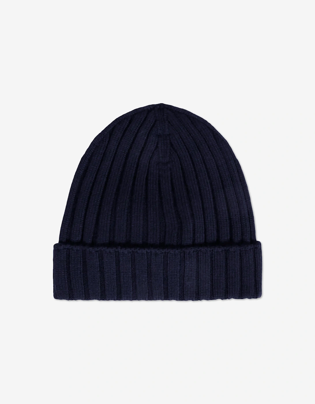 Moncler Enfant Baby Wool Beanie Hat in Navy