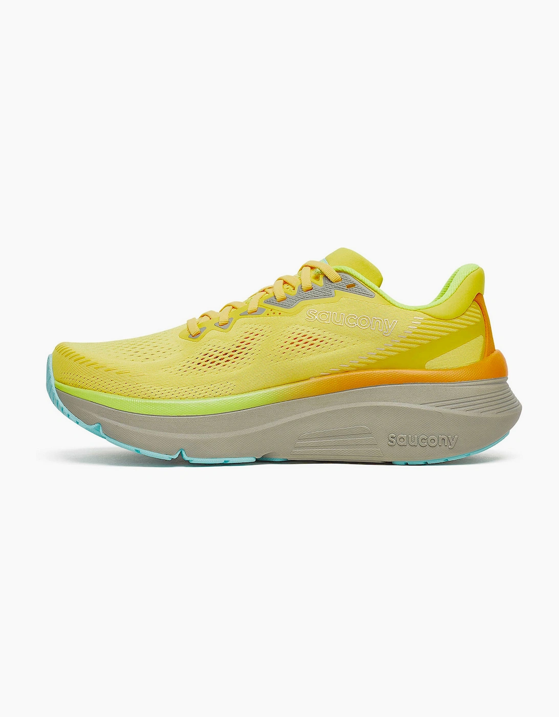 Saucony Men's Yellow Guide 19 Trainers - Size: 10.5
