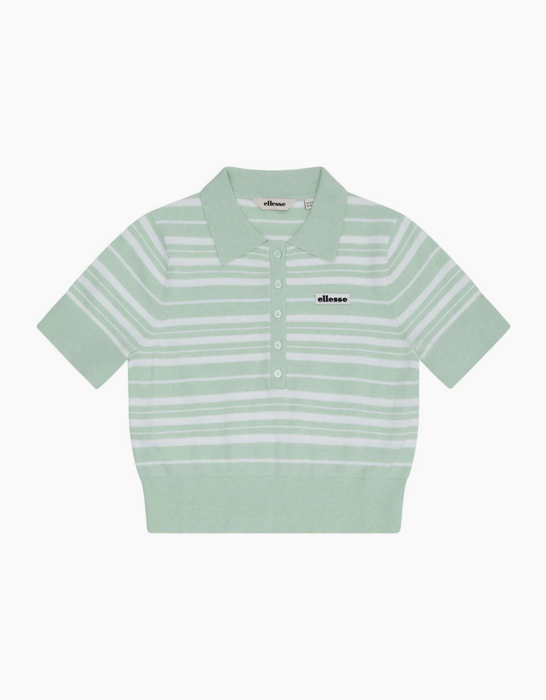 Ellesse Women's Green The Tennis Polo  Size 6