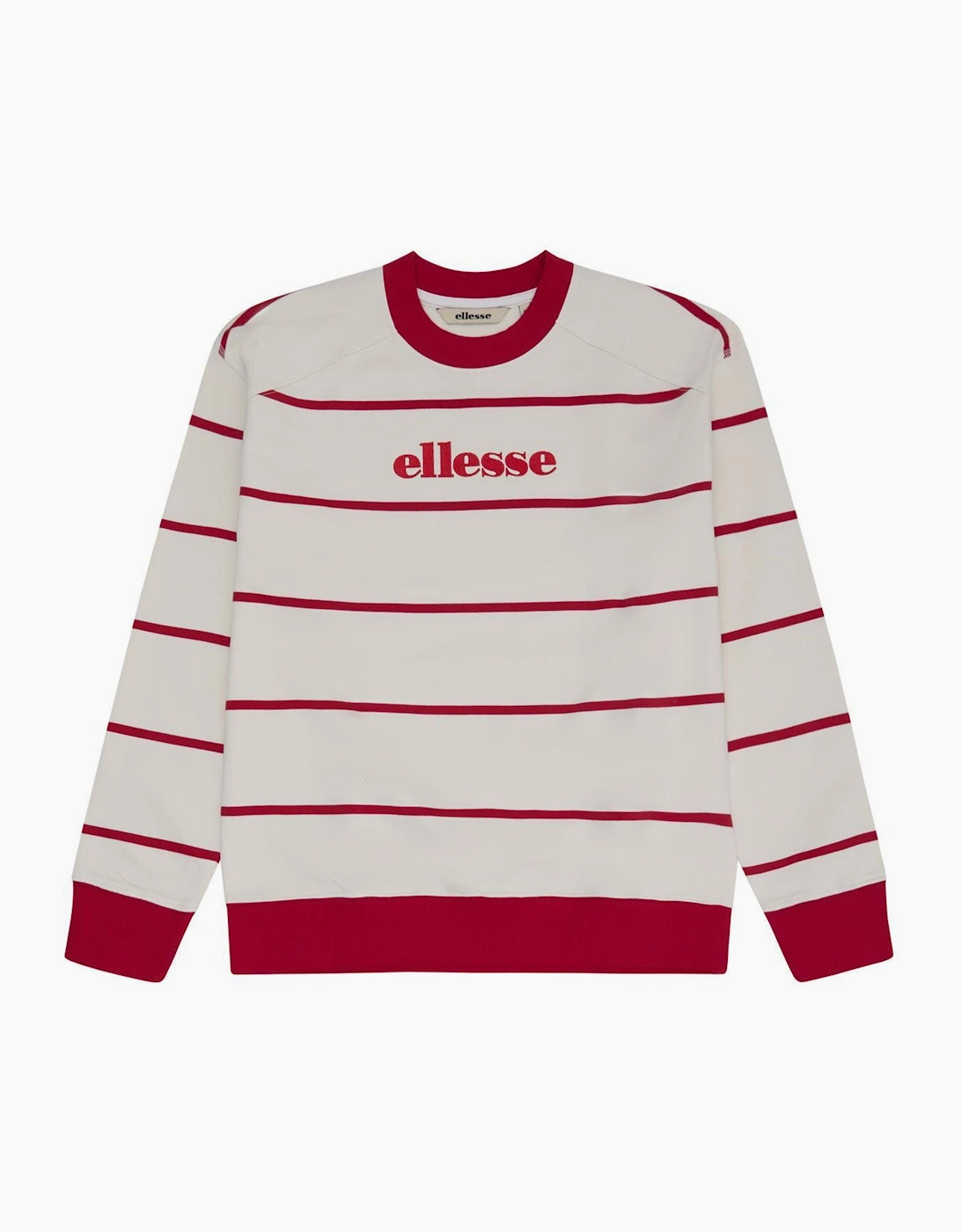 Taggia Sweatshirt - Off White/Red