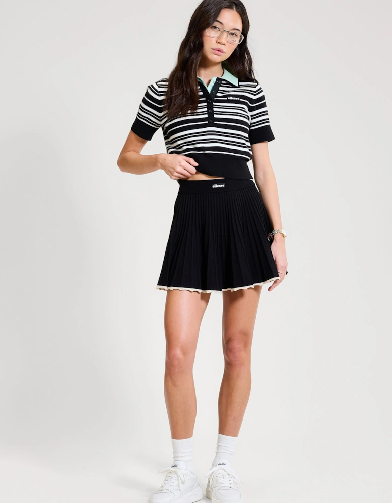 The Tennis Polo - Black